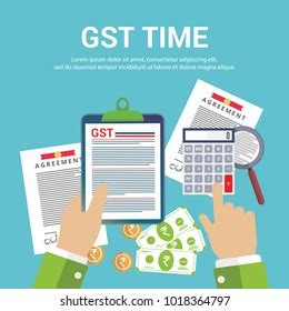 Gst Good Services Tax Concept Gst Stock Vector Royalty Free