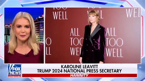 Trump's Press Secretary Karoline Leavitt Attacked Taylor Swift's ...