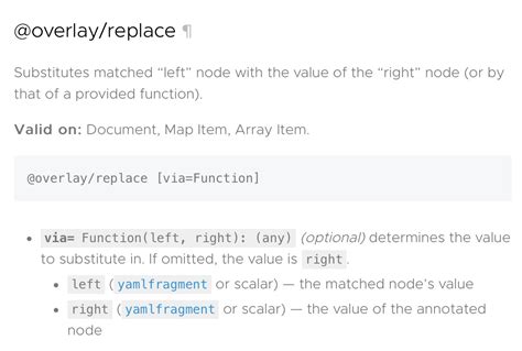 Document Overlay Replace S Or Add Kwarg Issue Carvel Dev Ytt