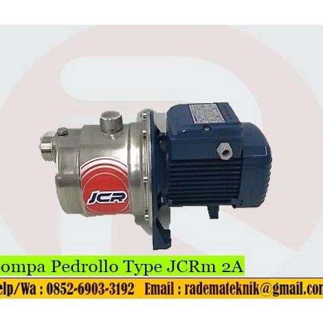 Jual Pompa Air Sumur Dangkal Jet Pump Pedrollo Type Jcrm 2A Antarangka