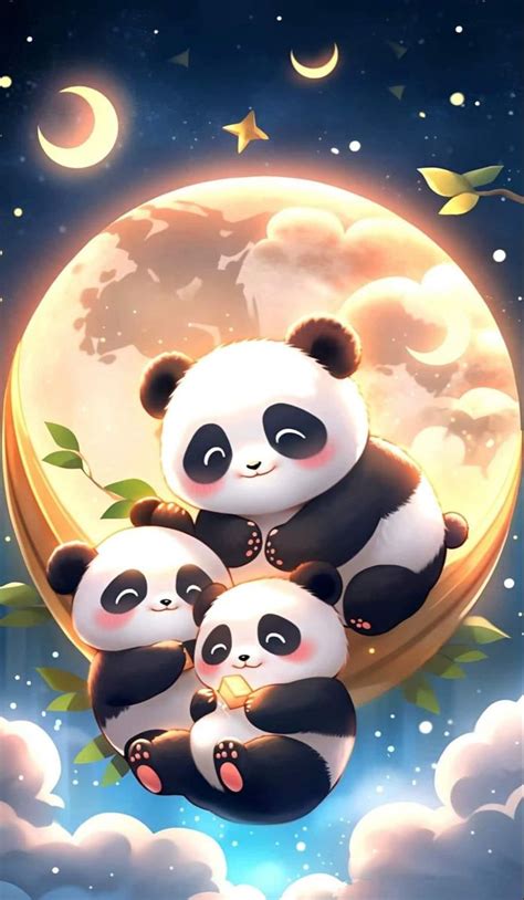 Pin on Panda Lover 熊猫 Cute panda drawing Panda bears wallpaper