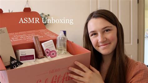 ASMR FabFitFun Fall Unboxing YouTube