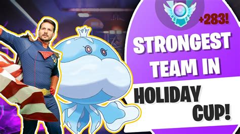 Best Holiday Cup Team Pokemon Go Battle League Youtube