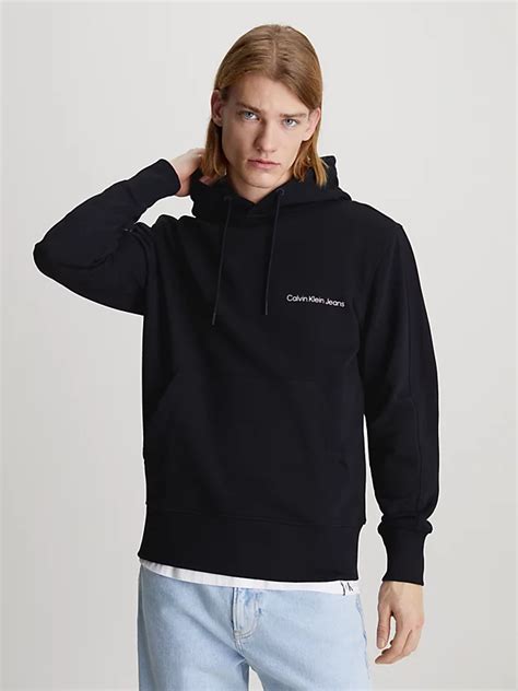 Cotton Terry Hoodie Calvin Klein® J30j324620beh