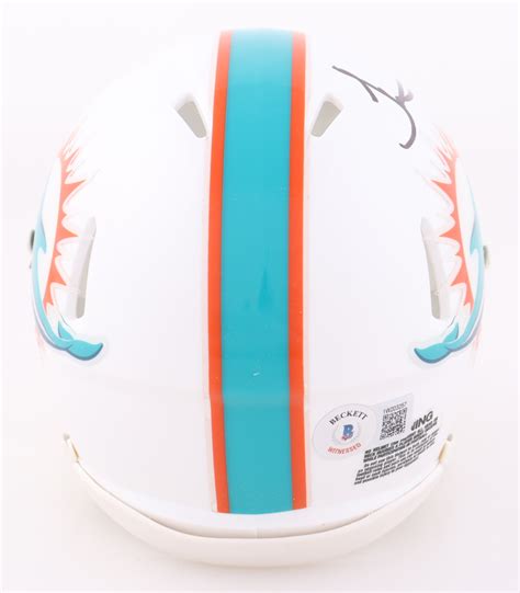 Tyreek Hill Signed Dolphins Speed Mini Helmet Beckett Pristine Auction