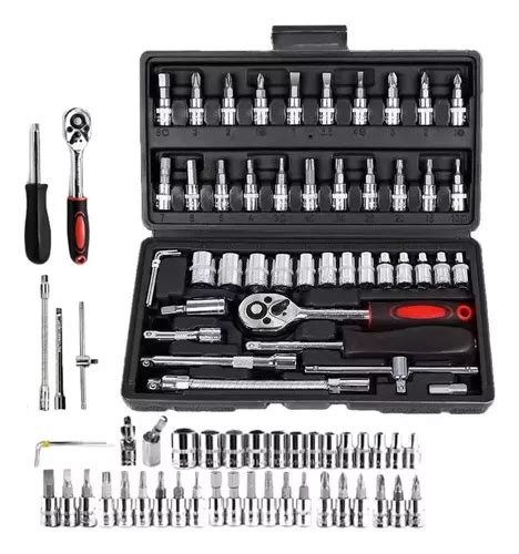 Kit Dados Automotriz Juego Matraca Estuche Herramientas Meses Sin