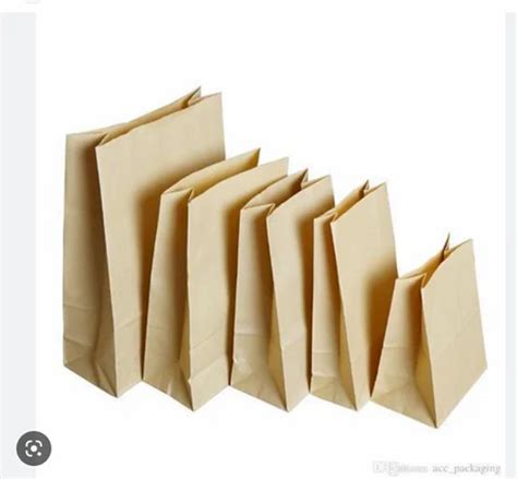 Brown Paper Packaging Bag Size Medium Capacity 2kg At Rs 120kg In