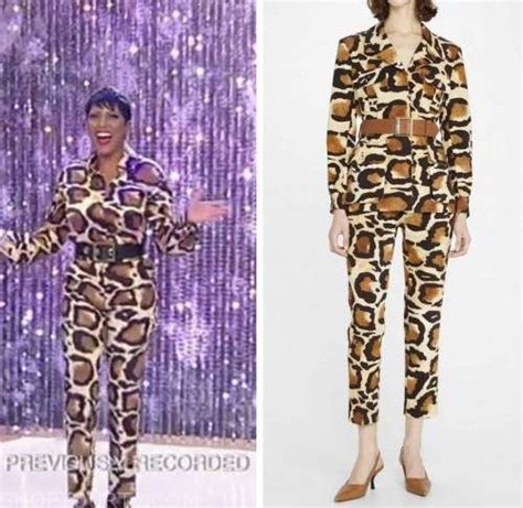 Tamron Hall Show June 2022 Tamron Halls Leopard Jacket And Pants In 2022 Leopard Jacket