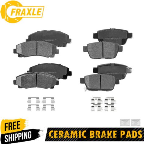 Front And Rear Ceramic Brake Pads Kit For Honda Ridgeline