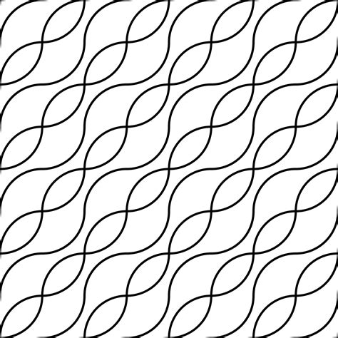 Premium Vector Wavy Lines Seamless Pattern Diagonal Structure Geometric Design