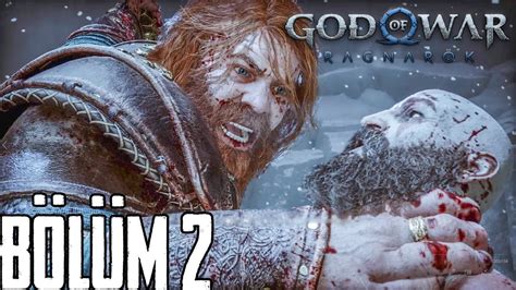 THOR VE KRATOS KARŞI KARŞIYA GOD OF WAR RAGNARÖK PS5 TÜRKÇE BÖLÜM 2