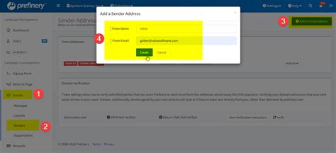 How Do I Customize The From Email Address In Prefinery Emails