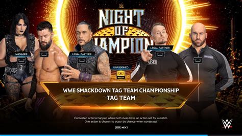 The Judgement Day Vs Imperium Smackdown Tag Team Championship Full