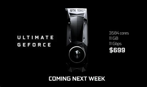 GTX 1080 TI Prices and Details : r/nvidia