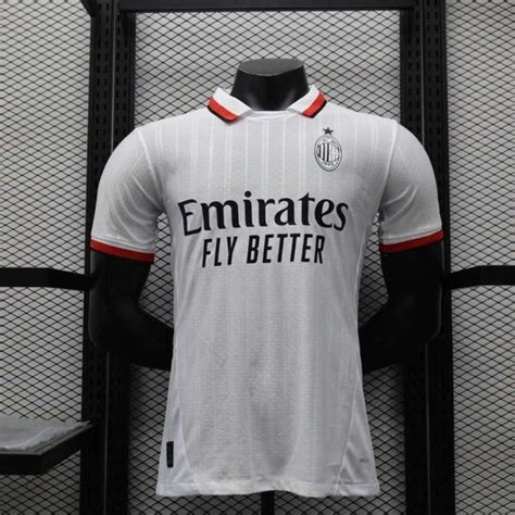 Camisa AC Milan Away II 2425 Jogador Tailandesas Atacado