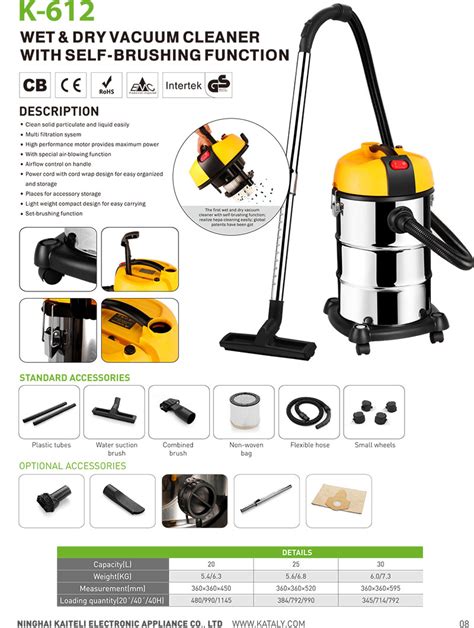 K 612 2 New Arrival Wet And Dry Vacuum Cleaner Ninghai Kaiteli