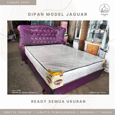 Divan Dipan Ranjang Tempat Tidur Minimalis Model Jaguar Perabotan