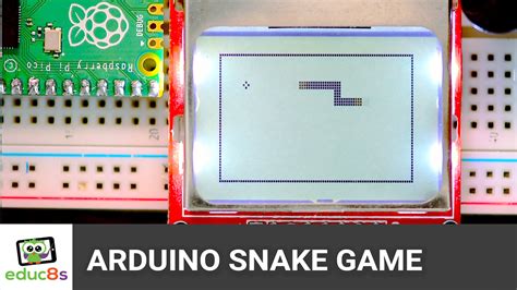 Arduino Snake Game with Raspberry Pi Pico