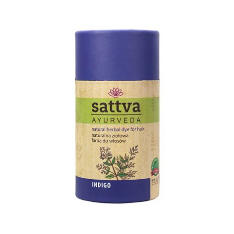 Sattva Ayurveda Farba Do Włosów Indigo 150 g NATURALNA ZIOŁOWA Sklep