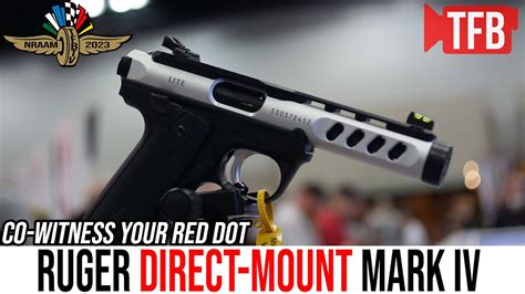 Rugers New Direct Mount Optic Mark Iv Lite Youtube