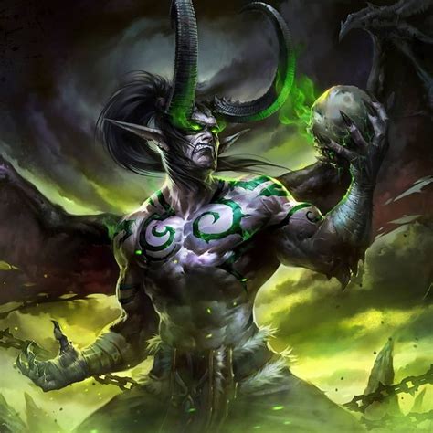 Artsofwarcraft On Instagram “illidan Stormrage 💣💣💥💥 Art By Xudong Zhu Artstation If You