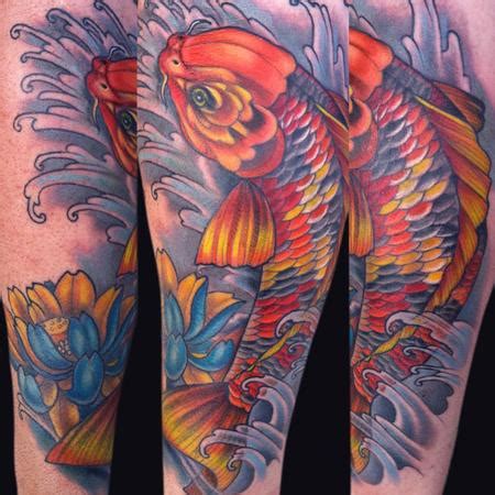 Koi Fish Tattoo By Katelyn Crane Tattoonow