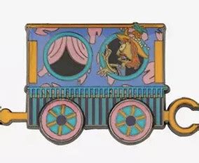 85774 Pleakley Train Hot Topic Disney Lilo Stitch Train Blind Box Loungefly Disney Pin