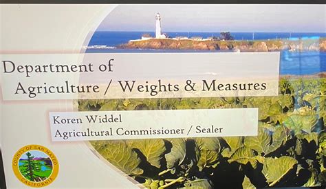 December 3 2020 San Mateo Agriculture Commissionersealer Rotary Club Of Half Moon Bay