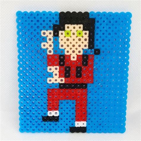 Coaster Michael Jackson Thriller Perler Beads Handmade Hama Beads