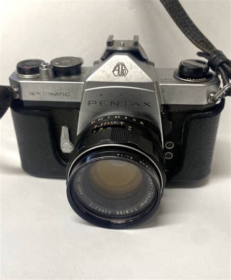 【やや傷や汚れあり】asahi Pentax アサヒ ペンタックス Sp Spotmatic フィルムカメラ 一眼レフカメラ Super