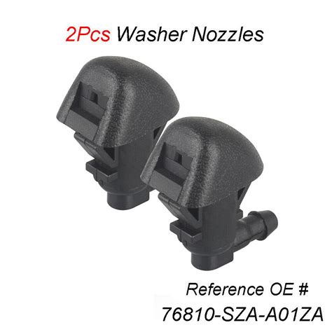 For Honda Pilot 09 15 76810 SZA A01ZA 2Pcs Front Windshield Washer