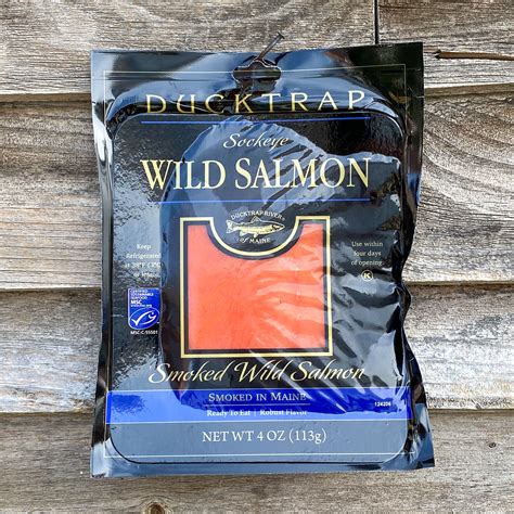 Ducktrap Wild Smoked Sockeye Salmon • Harbor Fish Market