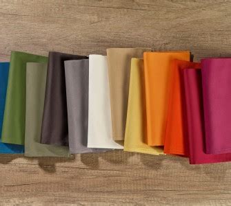 Serviette Tissu Couleur Oxygene Event