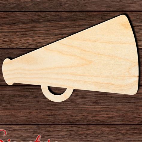 Megaphone Cutout Etsy