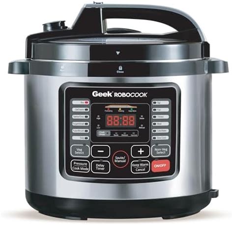 Buy Geek Robocook Zeta In Automatic Electric Pressure Cooker L