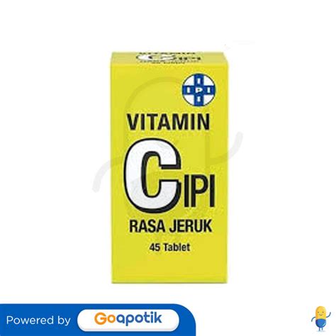 Ipi Vitamin C Botol Tablet Kegunaan Efek Samping Dosis Dan