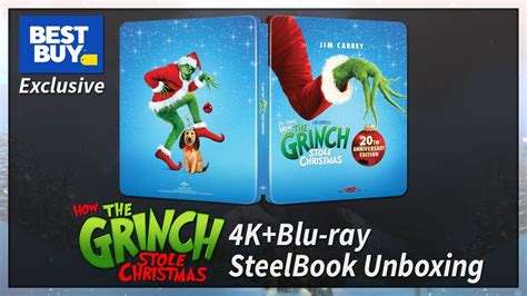 How The Grinch Stole Christmas Best Buy Exclusive 20th Anniversary 4K