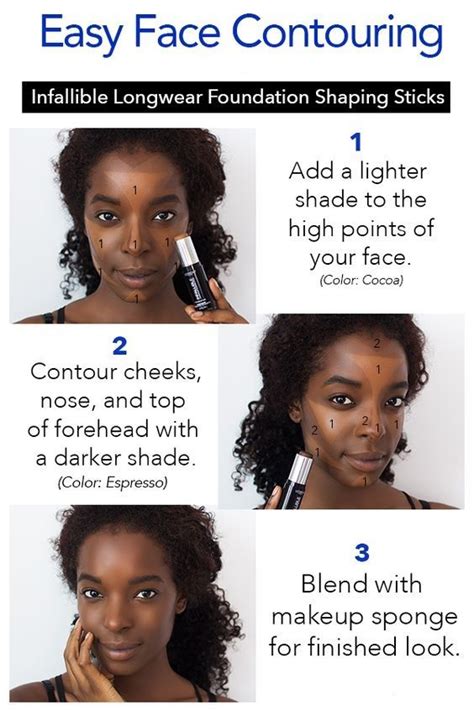 How To Contour And Highlight On Dark Skin With Images Dark Skin