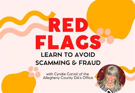 Jan 19 Red Flags How To Avoid Scamming And Fraud Chartiers Valley Pa Patch