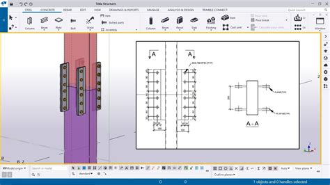 Tekla 2021 Tutorial 18 Connection With Example Youtube