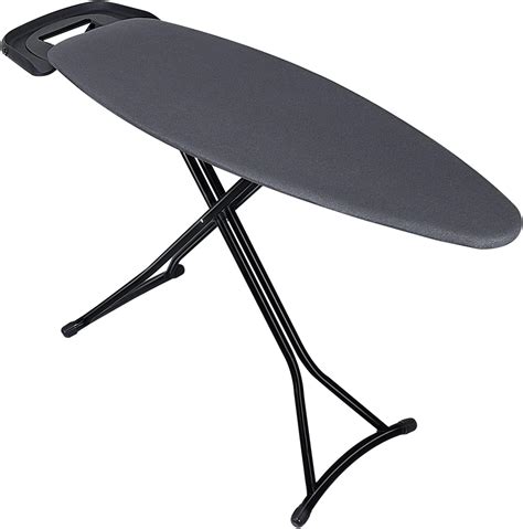 Duwee 17x48 Steel Top Extra Wide Ironing Board With Retractable Iron