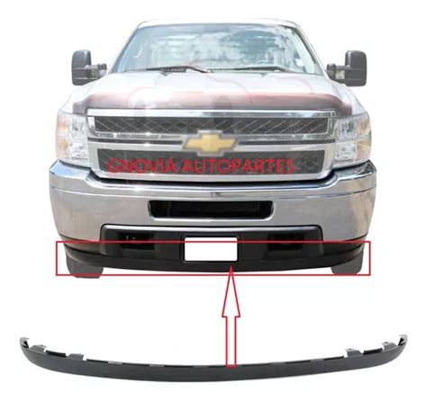 Moldura Spoyler Defensa Chevrolet 3500 2011 2012 2013 2014 Envío gratis