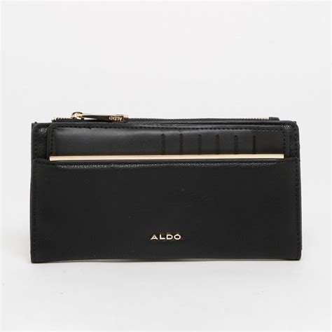 Buy Aldo Ocoissa Logo Detailed Wallet In Black Thstreet Saudi Arabia