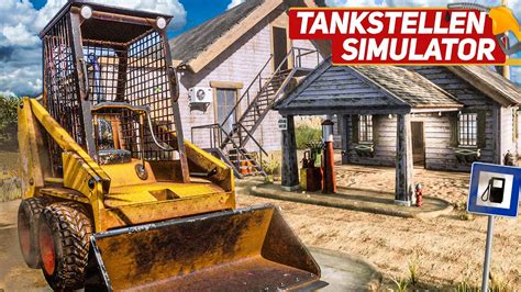 TANKSTELLEN SIMULATOR Tankstelle aufräumen und entrümpeln mit dem