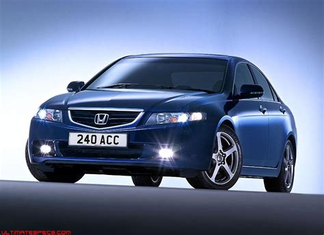 Specs for all Honda Accord 7 versions