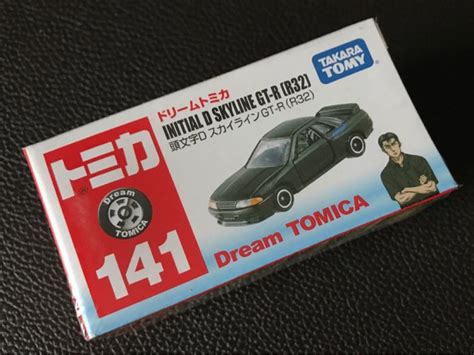 Takara Tomy Dream Tomica No 141 Initial D Skyline GT R R32 Hobbies