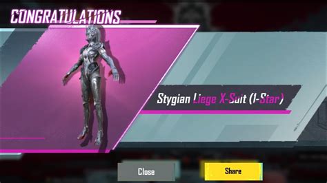 Stygian Liege X Suit Crate Opening New X Suit After Ban Posidon X