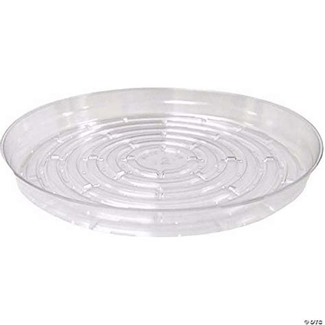 Curtis Wagner Cw N Round Clear Vinyl Plant Saucer Pack Of One