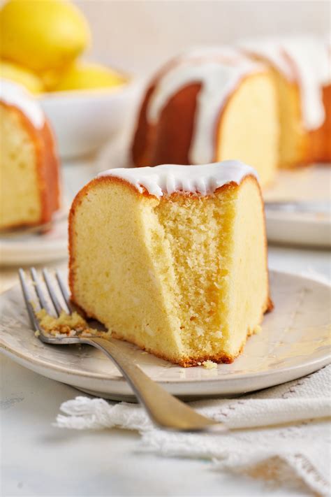 Lemon Glazed Lemon Bundt Cake Baker By Nature