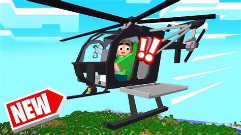 FLYING HELICOPTERS In MINECRAFT Dangerous YouTube